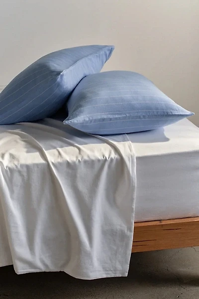 Hommey Striped Cotton Sateen Sham Set