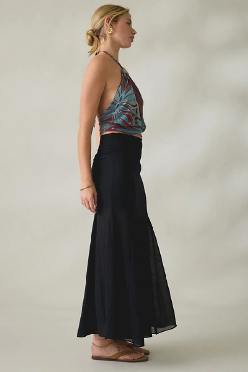 Kimchi Blue All About Town Godet Maxi Skirt