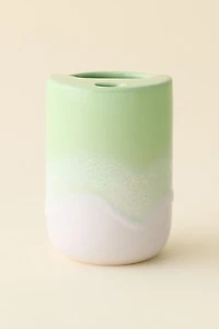 Glazed Matcha Ceramic Sipper