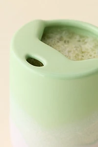 Glazed Matcha Ceramic Sipper