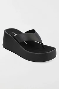 MIA Niccola Platform Wedge Thong Sandal