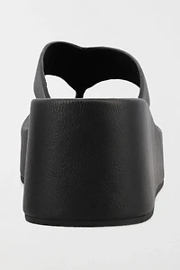 MIA Niccola Platform Wedge Thong Sandal