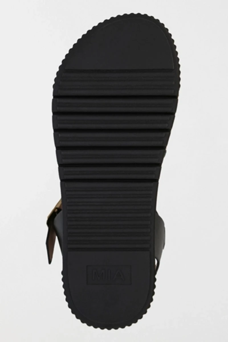 MIA Jaiden Leopard Flatform Sandal