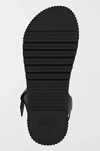 MIA Jaiden Leopard Flatform Sandal