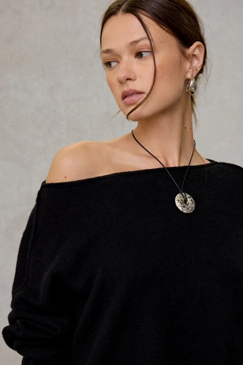 Out From Under So Soft Oversized Off-The-Shoulder Sweater