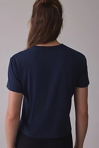 Favorite Daughter Sister Graphic Cropped Tee