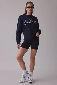 Favorite Daughter Go Sports Graphic Crew Neck Pullover