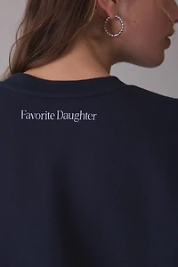 Favorite Daughter Go Sports Graphic Crew Neck Pullover