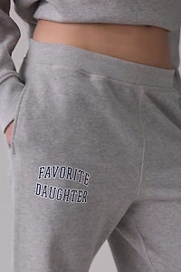 Favorite Daughter Collegiate Graphic Jogger Sweatpants