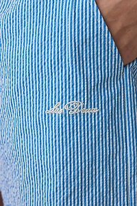 Les Deux Stan Stripe Seersucker Shorts