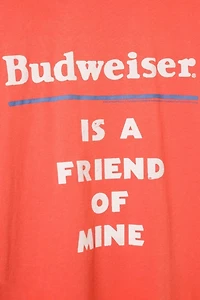 Junk Food Budweiser is a Friend of Mine Tee