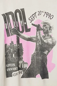 Junk Food Billy Idol 1990 Tee
