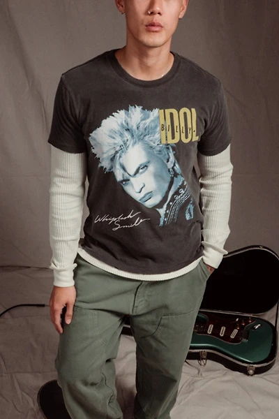Junk Food Billy Idol 1987 North American Tour Tee