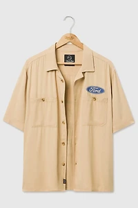 Junk Food Ford Mustang Camp Shirt