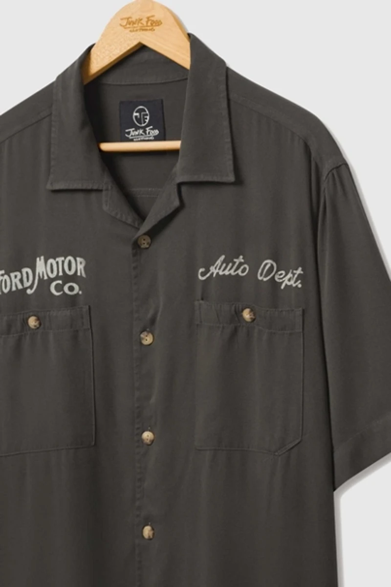 Junk Food Ford Motor Co. Camp Shirt