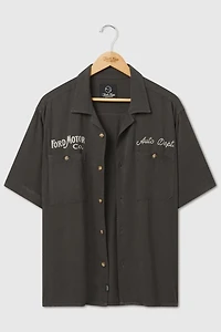 Junk Food Ford Motor Co. Camp Shirt