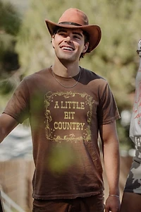 Junk Food A Little Bit Country Tee