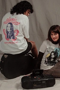 Junk Food Alanis Morisette Can You Feel It Hockey Tee