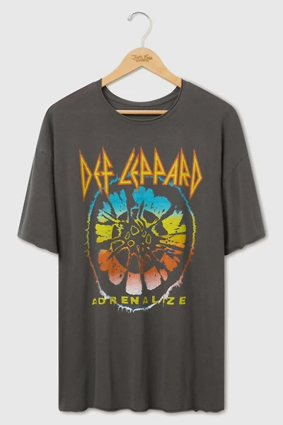 Junk food Def Leppard Adrenalize Biggie Tee