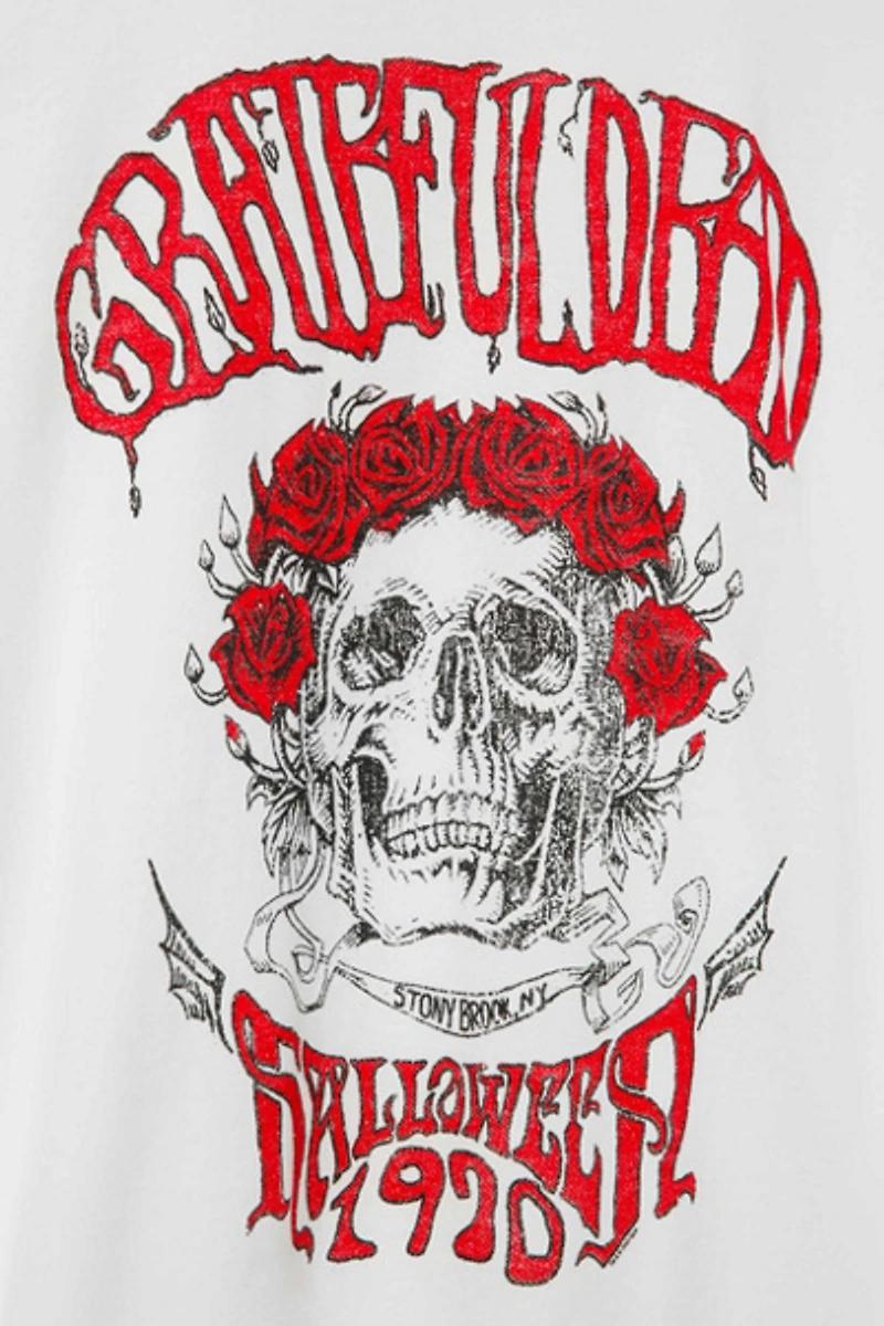 Junk Food Grateful Dead Halloween 1970 Oversized Tee