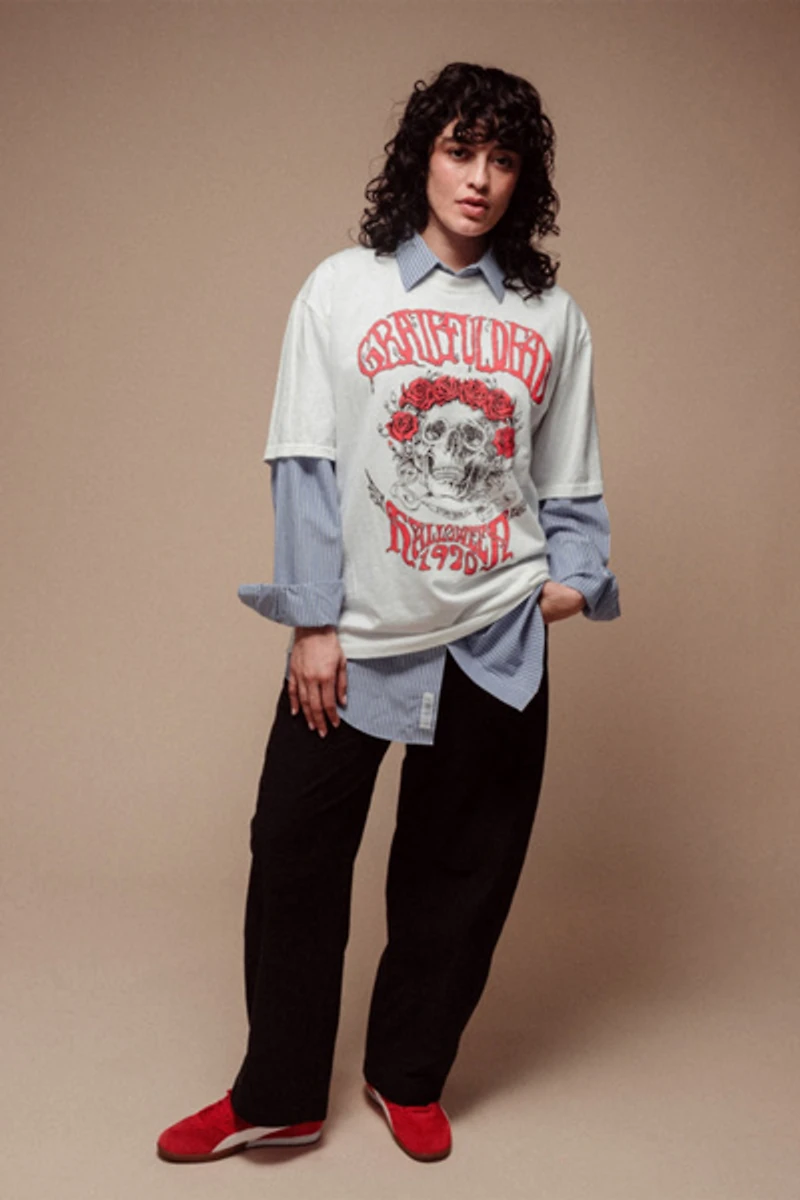 Junk Food Grateful Dead Halloween 1970 Oversized Tee