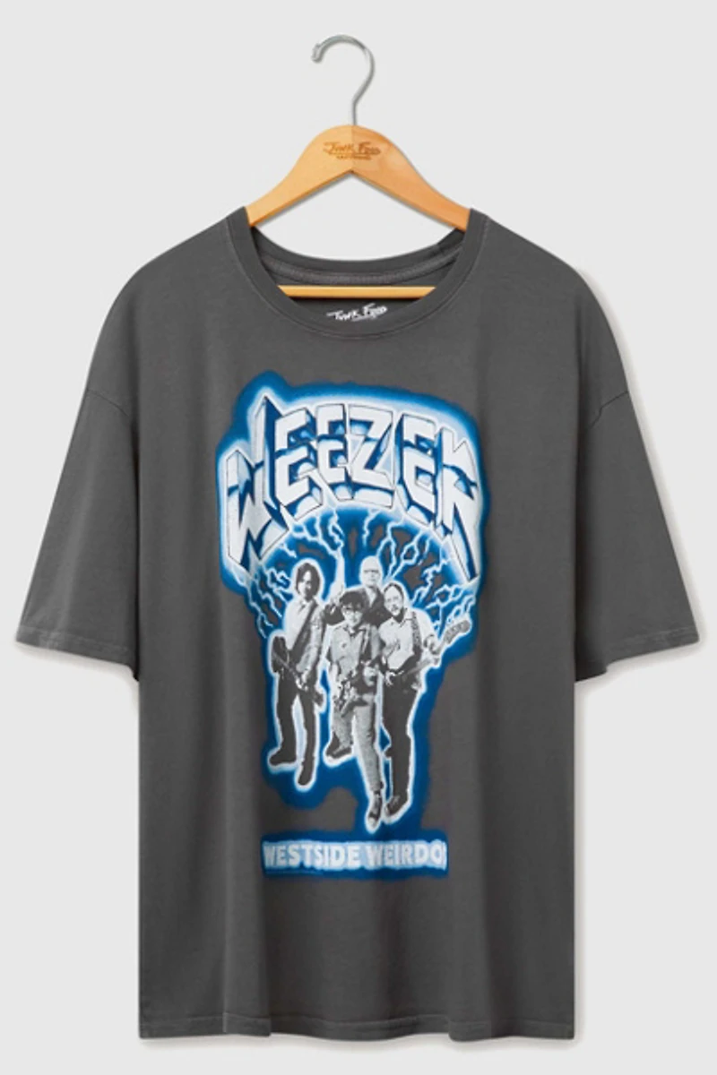 Junk Food Weezer Westside Weirdos Oversized Tee