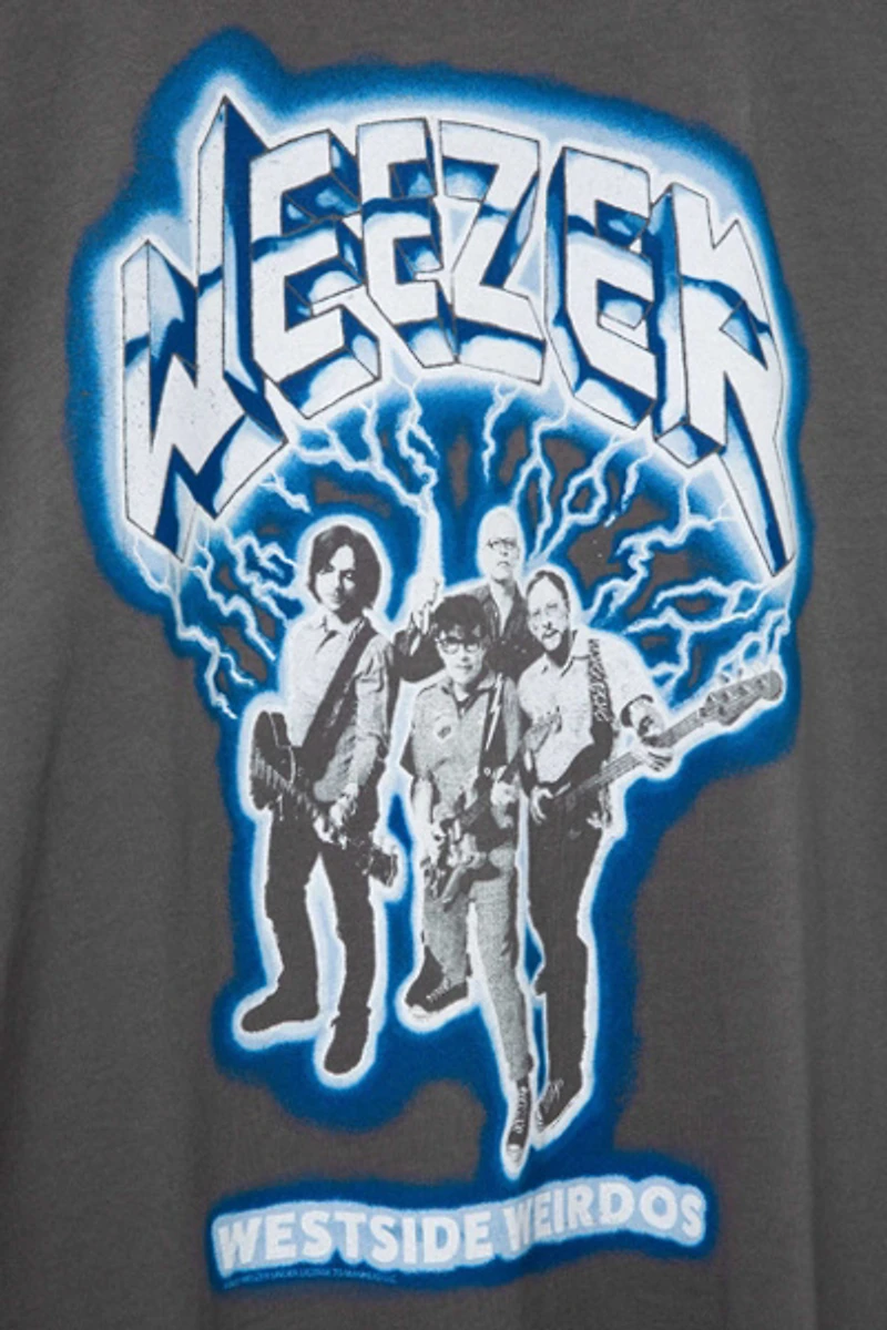 Junk Food Weezer Westside Weirdos Oversized Tee