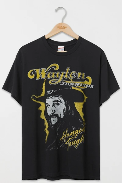 Junk Food Waylon Jennings Hangin' Tough Flea Market Tee