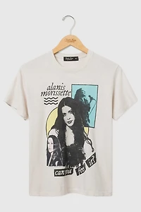 Junk Food Alanis Morisette Can You Feel It Tee