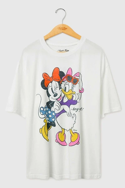 Junk Food Minnie and Daisy Hey Girl Oversized Tee
