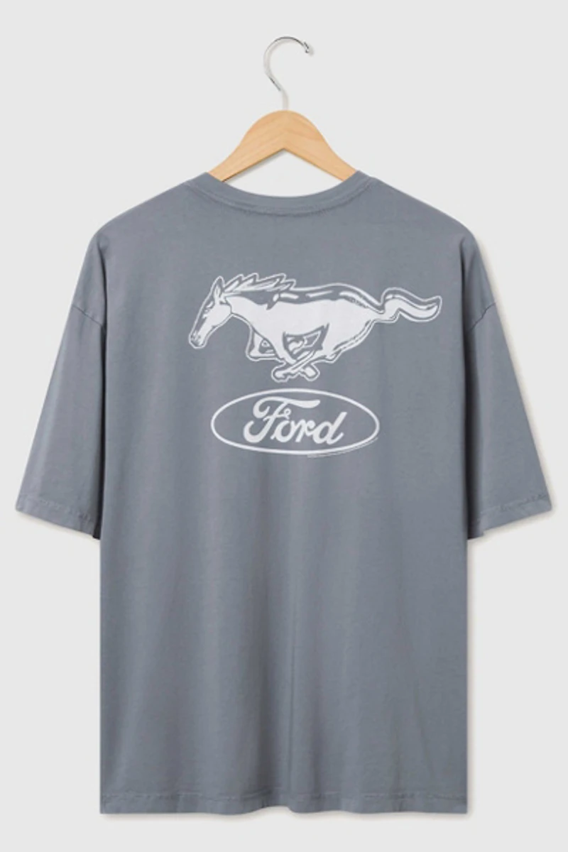 Junk Food Ford Mustang Jersey Tee