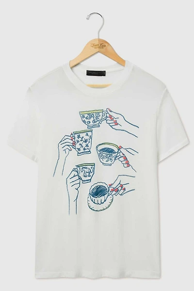 Junk Food Tea Party Tissue Tee