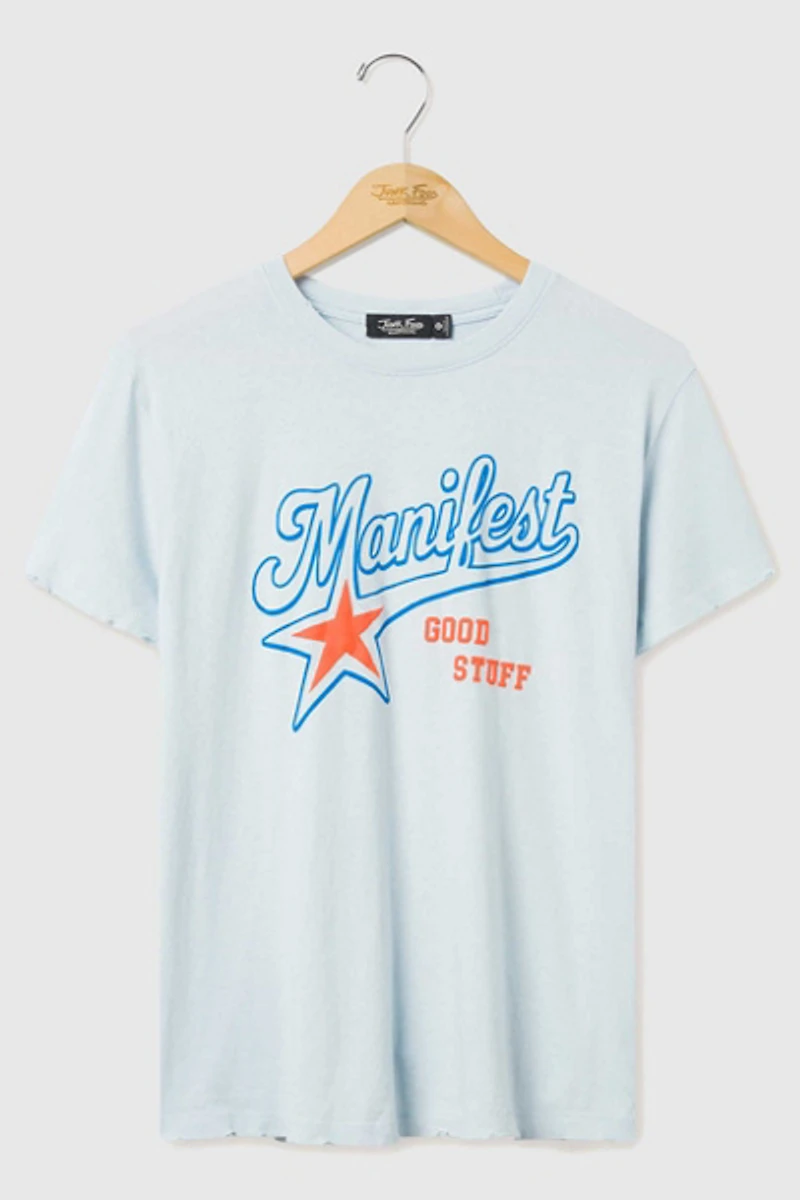 Junk Food Manifest the Good Stuff Tee