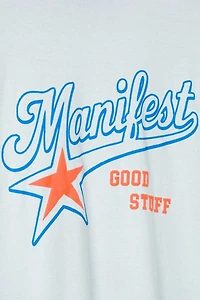 Junk Food Manifest the Good Stuff Tee