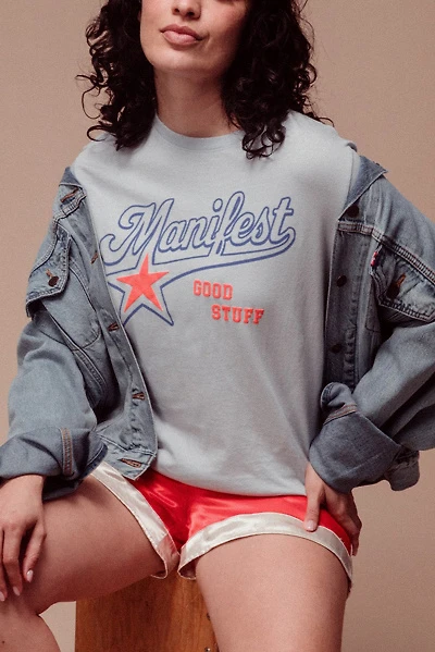 Junk Food Manifest the Good Stuff Tee