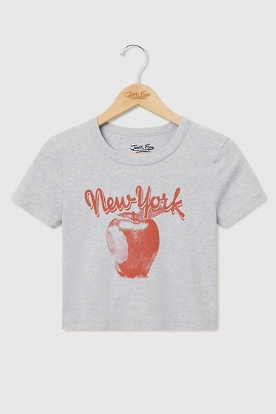 Junk Food New York The Big Apple Baby Tee