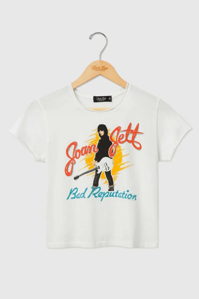 Junk Food Joan Jett Bad Reputation Baby Tee