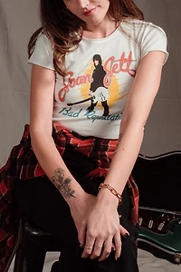 Junk Food Joan Jett Bad Reputation Baby Tee