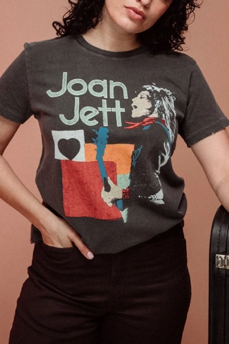 Junk Food Joan Jett Cherry Bomb Tee