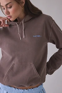 iets frans… Harri Embroidered Graphic Hoodie Sweatshirt