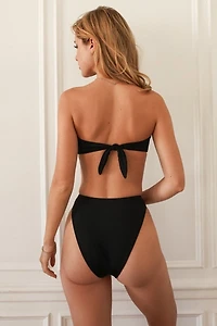 Dippin Daisys Seashore High Waist Cheeky Bikini Bottom