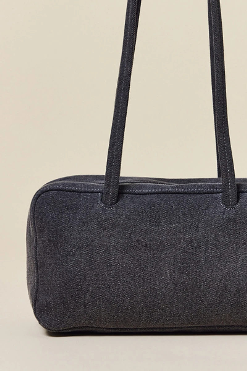 BAGGU Denim Bowler Bag