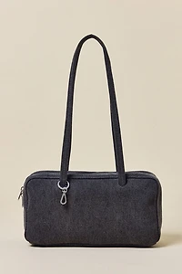 BAGGU Denim Bowler Bag