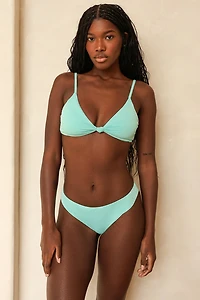 Dippin Daisys Zen Knotted Triangle Bikini Top