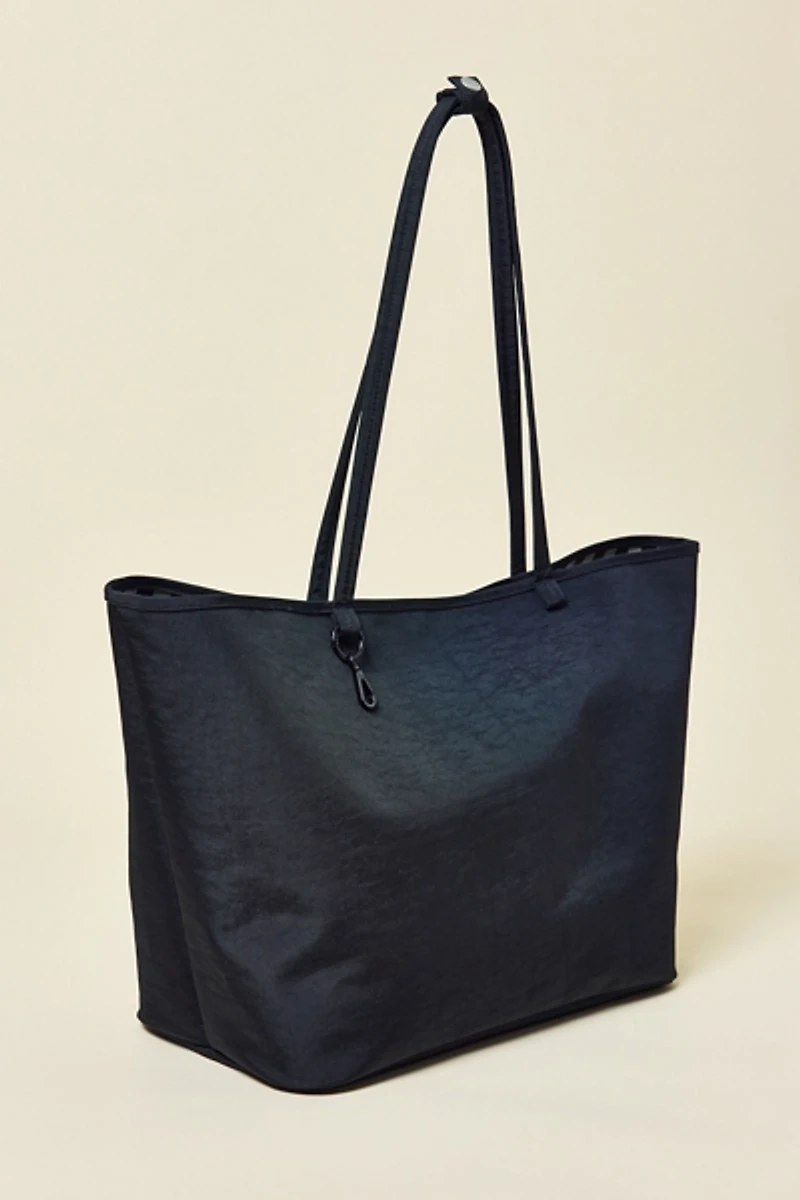 BAGGU Large Nylon Reverse Tote Bag