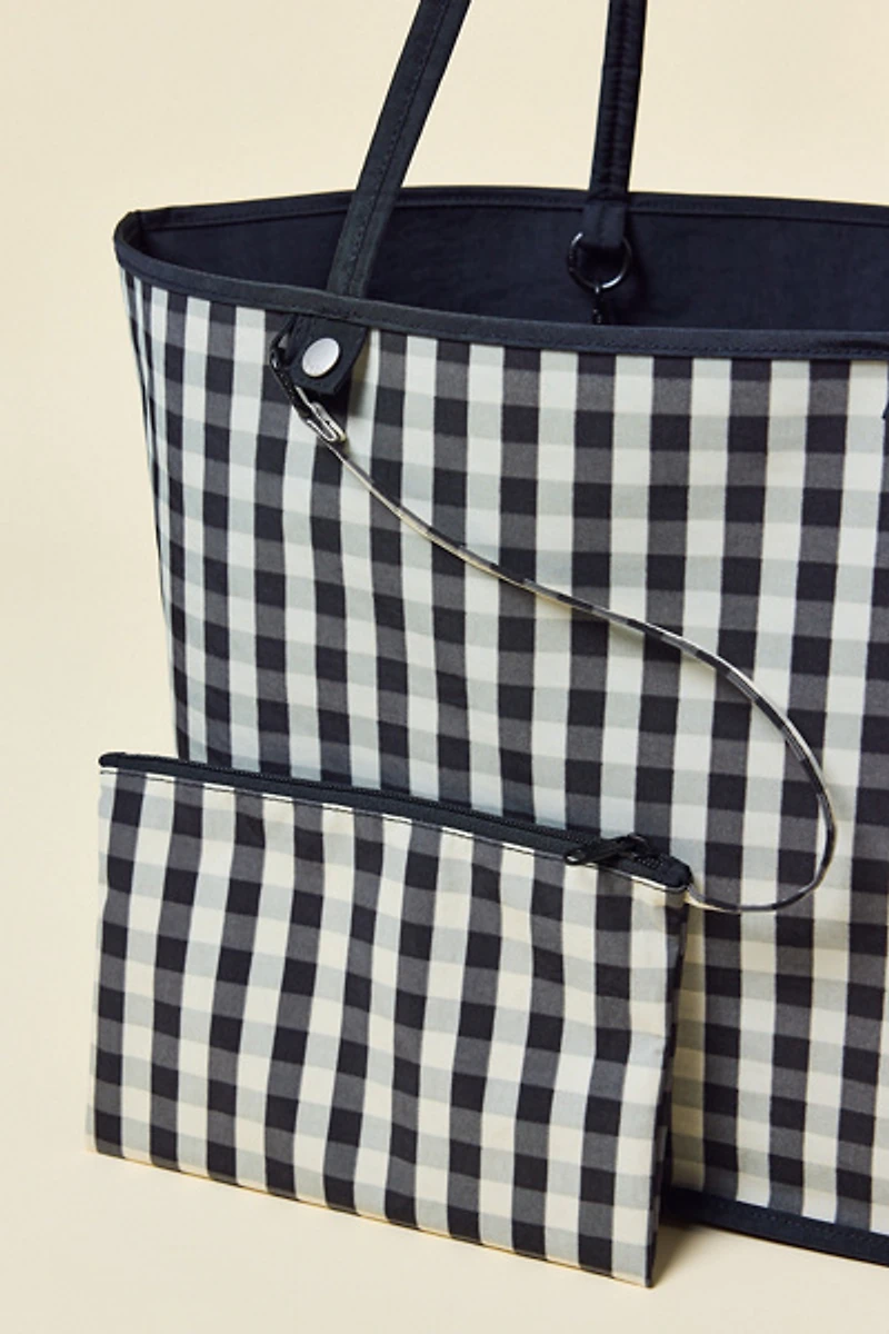BAGGU Large Nylon Reverse Tote Bag