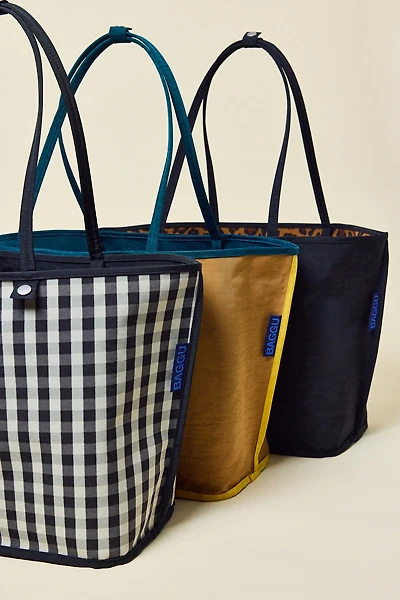 BAGGU Large Nylon Reverse Tote Bag