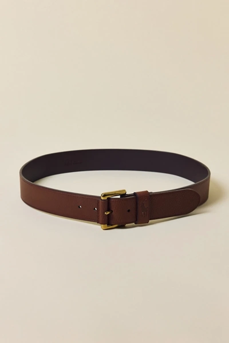 Polo Ralph Lauren Pebbled Leather Belt