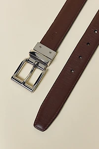 Polo Ralph Lauren Reversible Leather Saddle Belt
