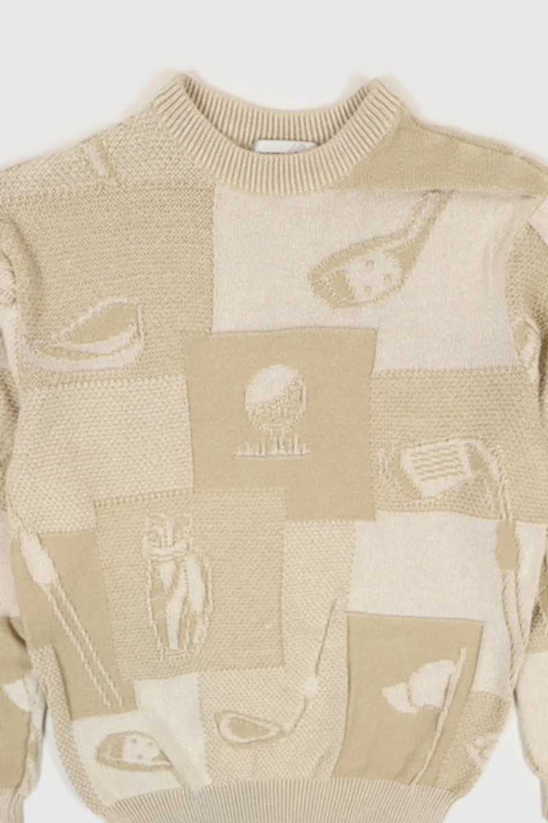 Vintage Golf Sweater